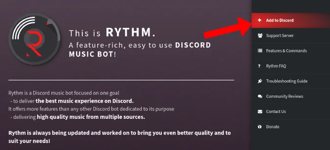 Rythm, the Discord music bot that started it all